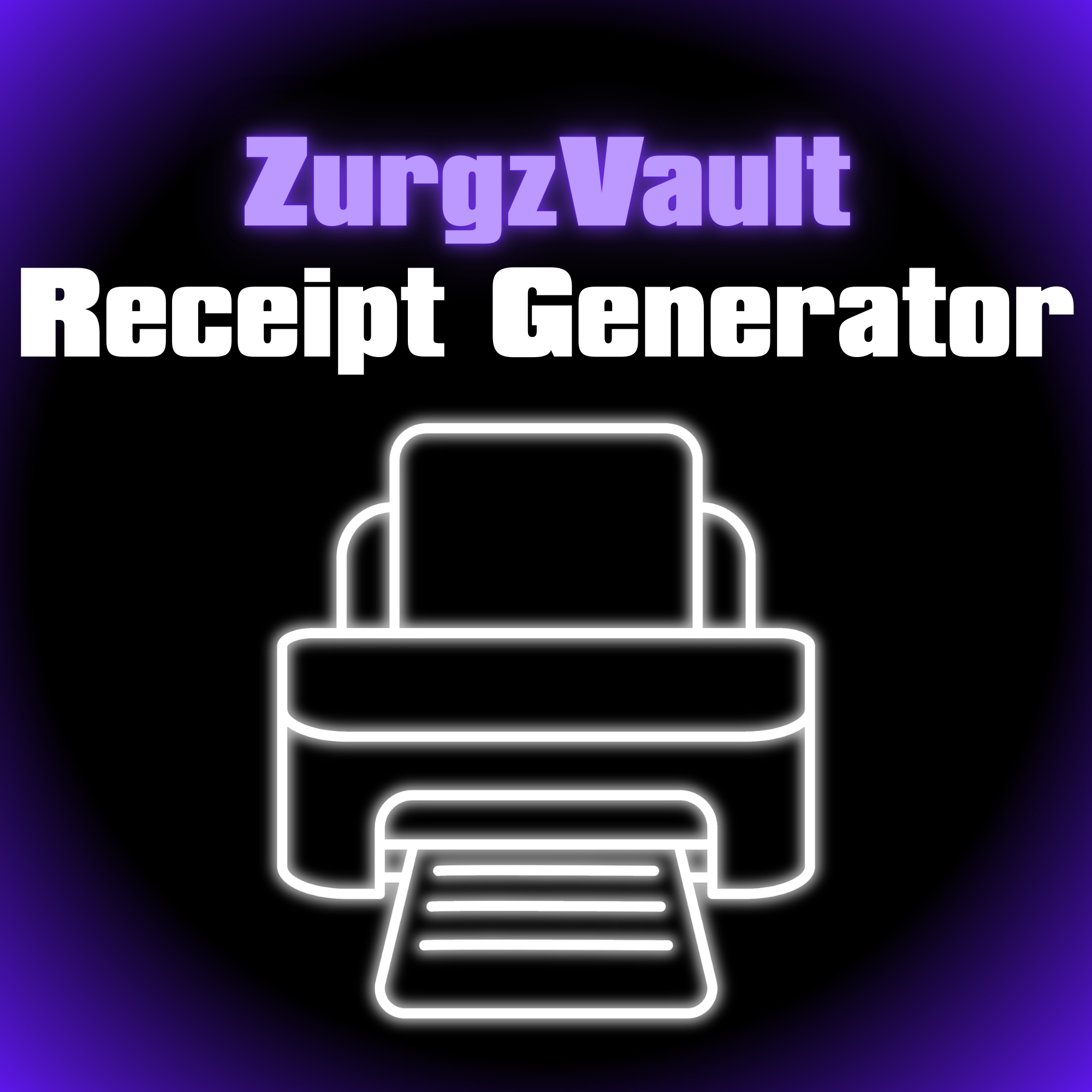 RECEIPT GENERATOR